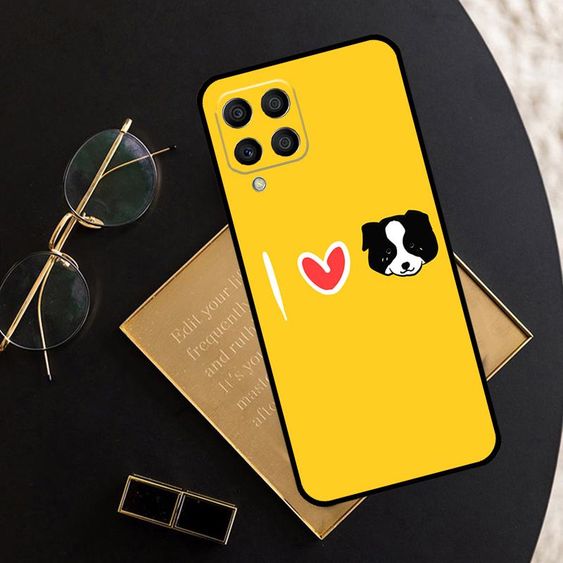 Border Collie Dog For Samsung Galaxy M11 M21 M31 M12 M13 M14 M15 M35 M55 M34 M54 M33 M53 M32 M52 M06 M16 Case