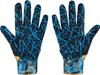 ZETT Baseball Batting GRAPHIC GRIP General Light Blue X Gold Size L Gloves, GLOVE, Ambidextrous, Use, (2282), (BG18523B)