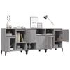 Sideboards 3 pcs Grey Sonoma 60 x 35 x 70 cm Particleboard