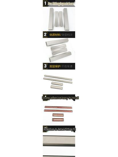 Le Feng RV Stainless Steel Anti-Scratch Sill & Bumper Trim