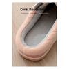Men's Cotton Slippers for Winter Living Indoors, Anti Slip and Warm Woolen Cotton Shoes for Women In Winter