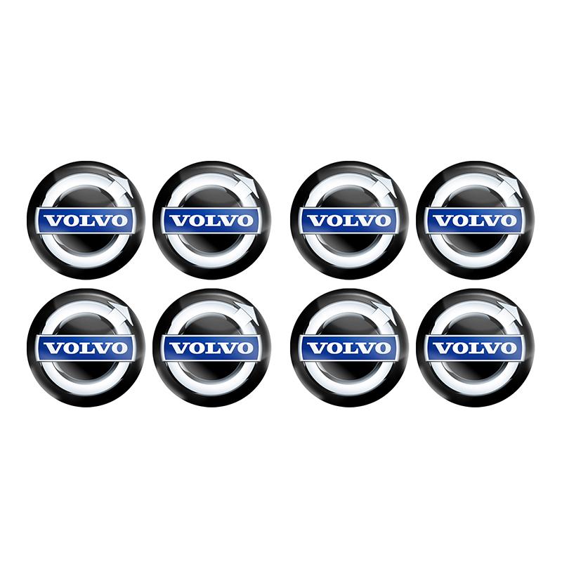 

8/12Pcs Car Logo Door Shock Absorbing Pad Gasket Sticker For Volvo S80 V90 V70 C30 XC60 S60 XC90 XC40 FH500 V50 V60 V40 FH16 S90