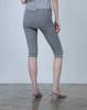 Yokitoki Folding Shirring Capri Leggings [Grey]