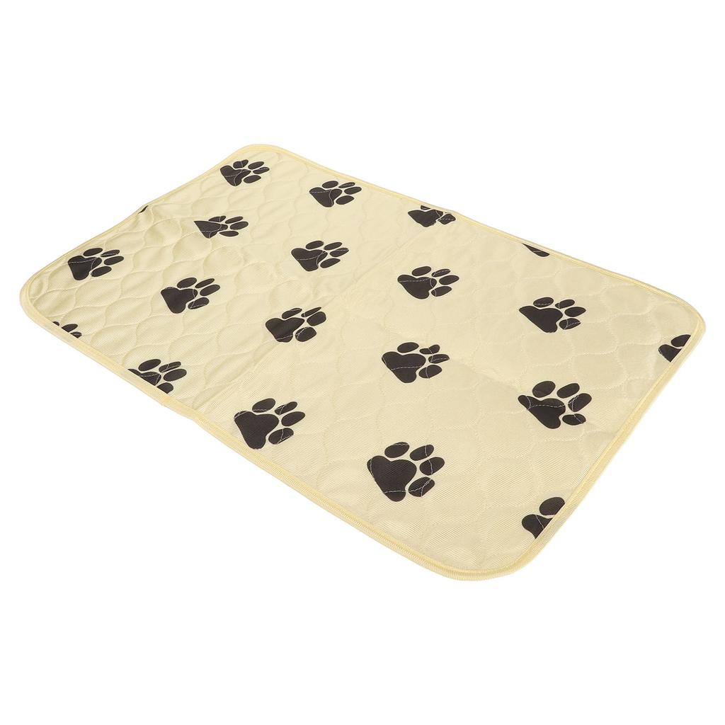 Washable Dog Pee Pad Absorbent Waterproof Reusable Pet Training Pads for Dogs Cats Pets Beige