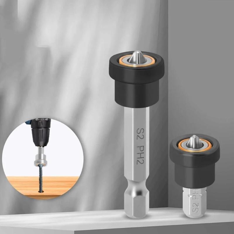 Magnetic Positioning Screwdriver Bit Head Woodworking Drywall Screw Driver Drill Bit for Drywall Plasterboard Enduring