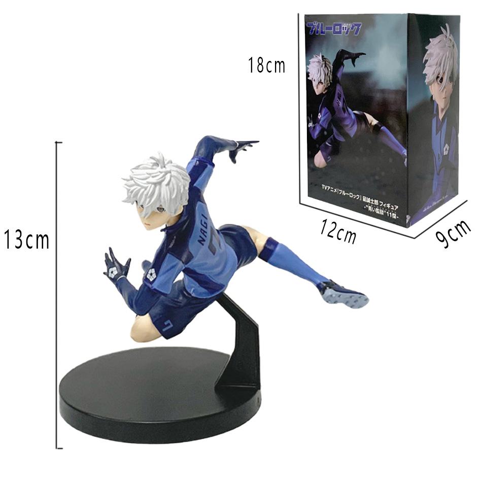 New Anime Figure Nagi Seishiro Rin Itoshi Action Figures Collection Model Figurine Doll Ornament Children Toy Gift BLUE LOCK Poseable Articulated
