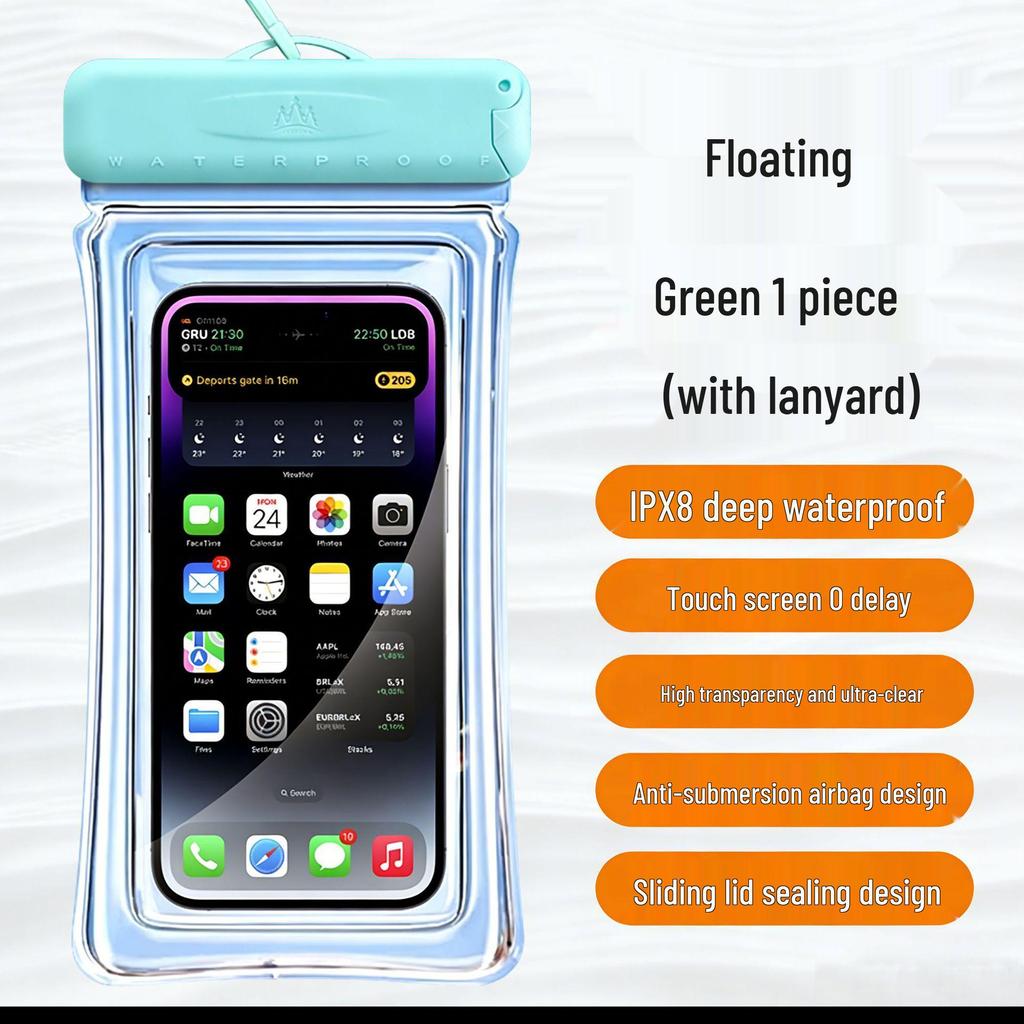 Waterproof Phone Case: Touch-Screen Pouch for Swimming, Diving, Rafting, and Photography