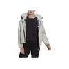 adidas Terrex CW Myshelter RR Printed Zip-Up Hooded Jacket Women Outerwear Grey HG6024