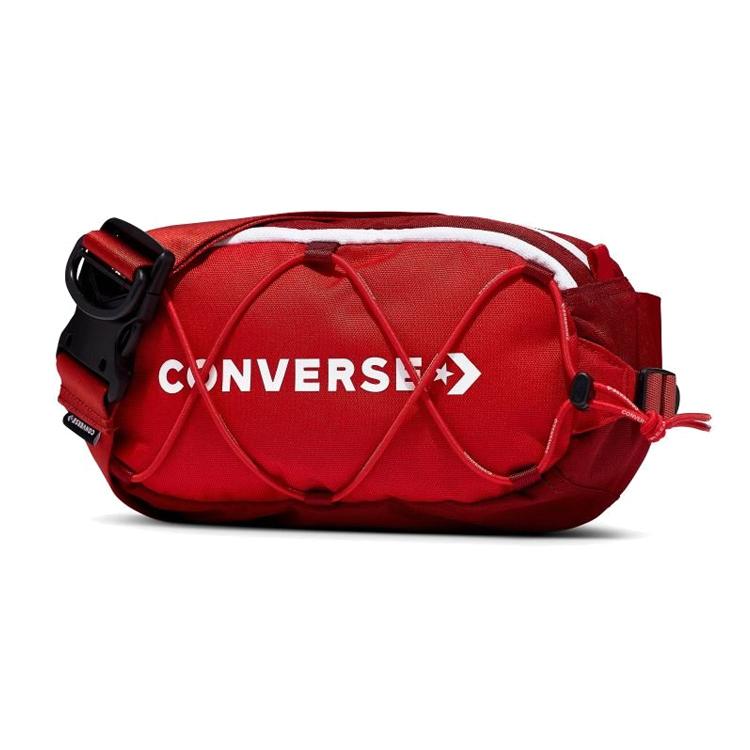 New Converse Polyester Crossbody Bag Regular Unisex Red 10017263-A02