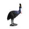 Lurrose Cassowary Model Figurine, 3.7 Inch, Plastic, Wild Animal Home Decor, Tabletop Figurine, Kids Gift, Christmas Ornament, Home Decor