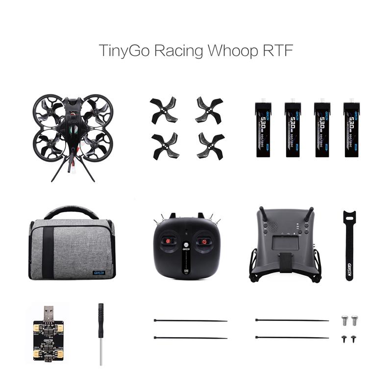 GEPRC TinyGO 1S FPV Indoor Whoop FPV Racing RC Drone RTF w