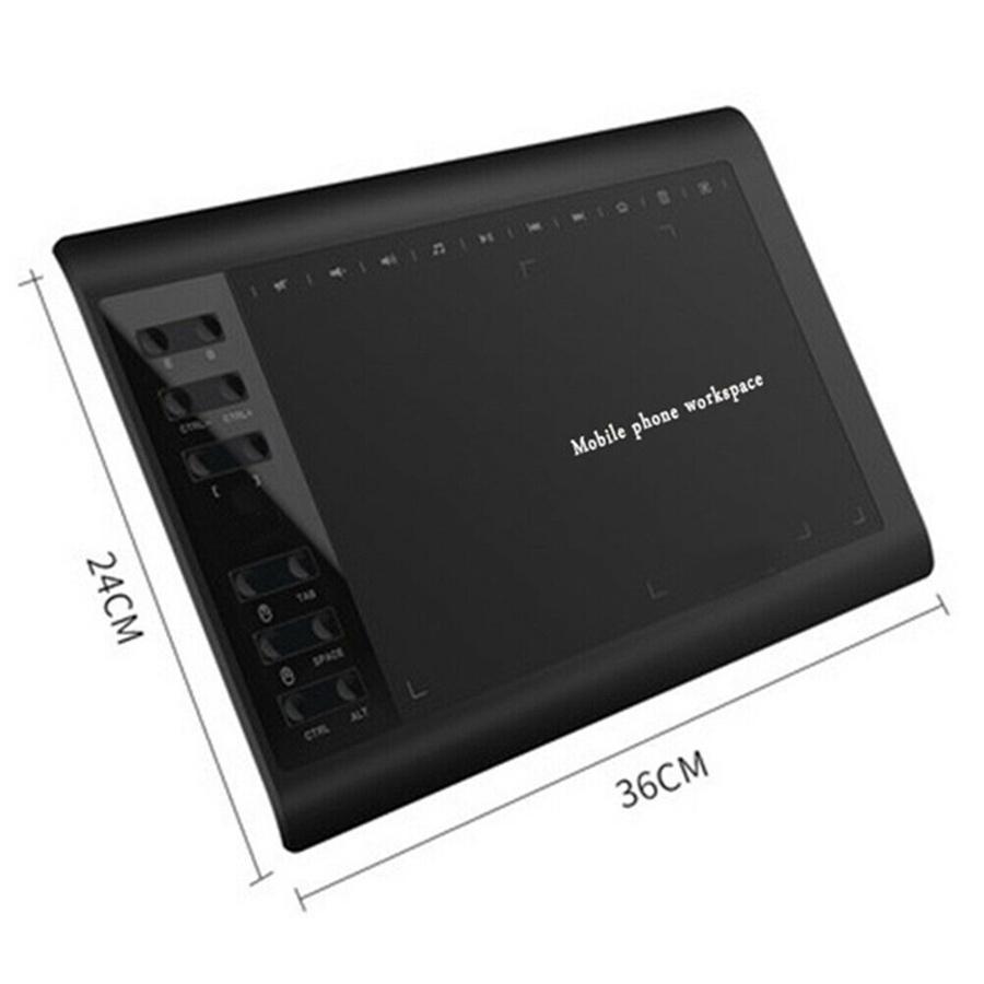 6'' Graphics Tablet 8192 Drawing Tablet Digital Tablet 233 Point Quick Reading