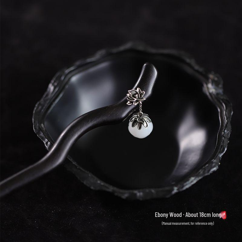 Summer Special: Wooden Hairpin - Ancient Qipao & Classical Retro Style Hair Accessory