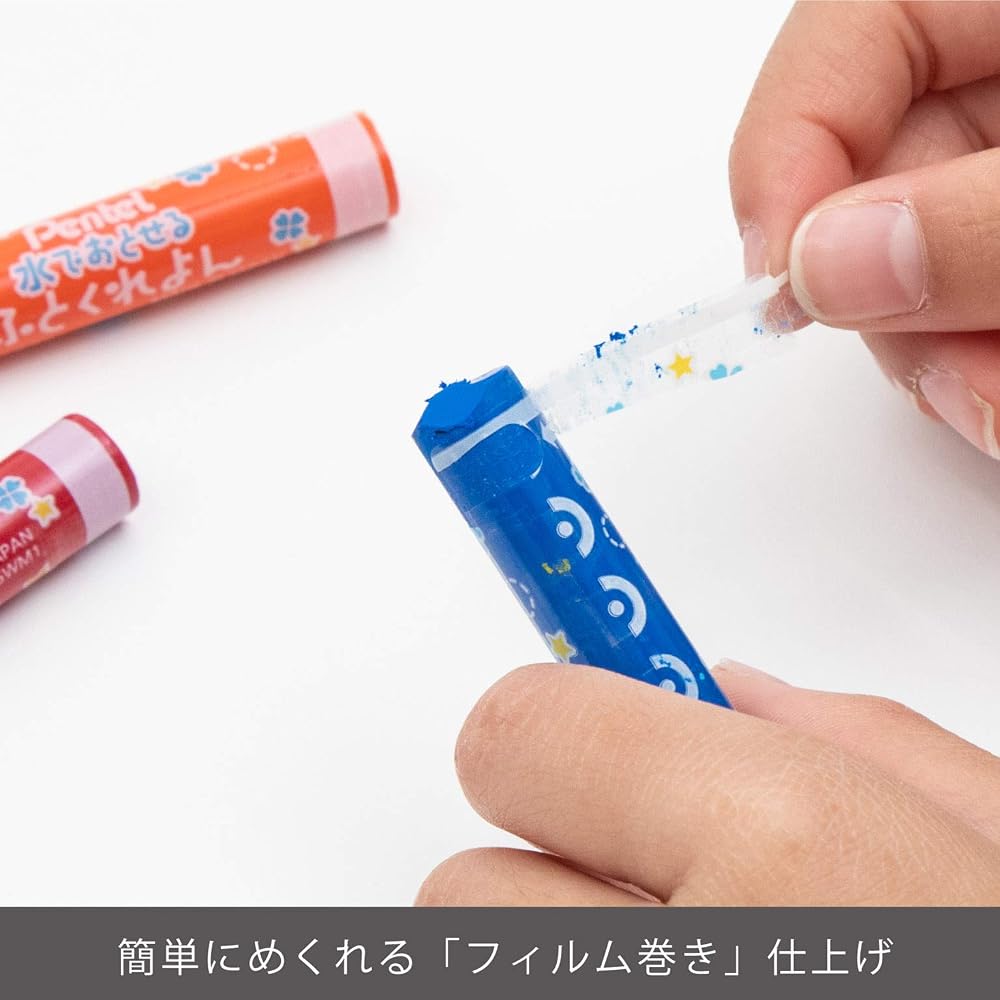 Pentel Crayon: Wake Me Up with Water GWM1-12 12 Colors