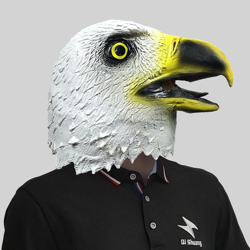 

Eagle Latex Unique Head Mask For Joyful Celebrations On Valentines Day Christmas And белый