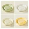 2Pcs Ceramic Grater Plate Set Ceramic Ginger Garlic Grater Plates with Olecranon Diversion Port Multipurpose Grinders for Juice Control