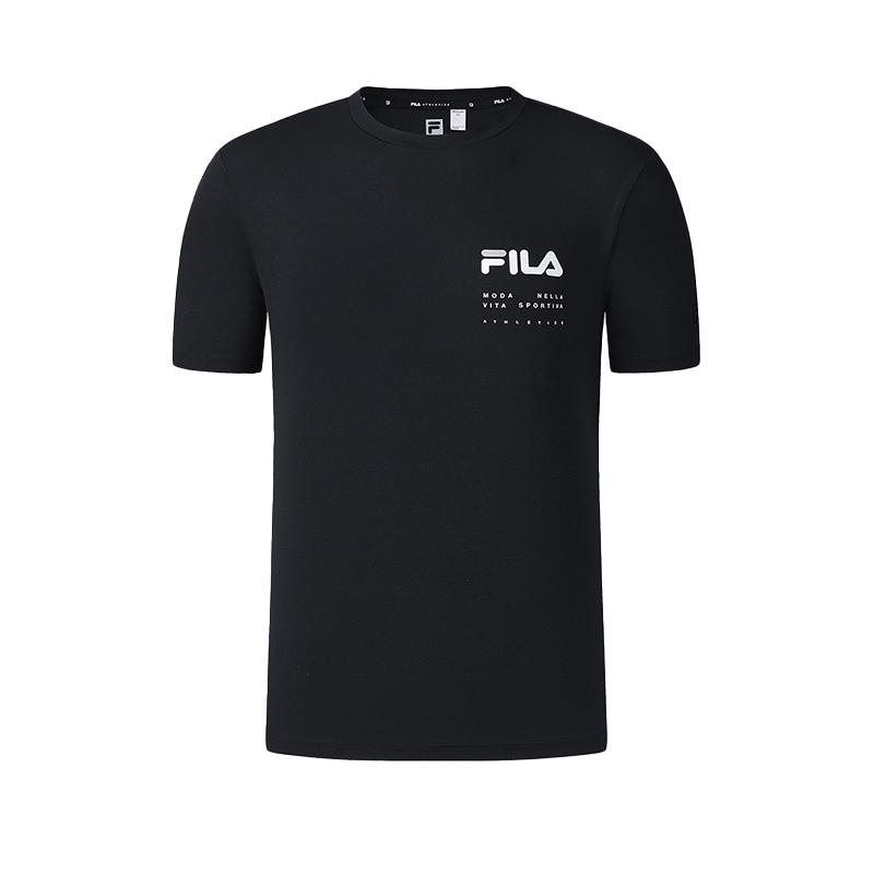 FILA Fitness T Shirt Men's Pitch Black A11M521106F-BK