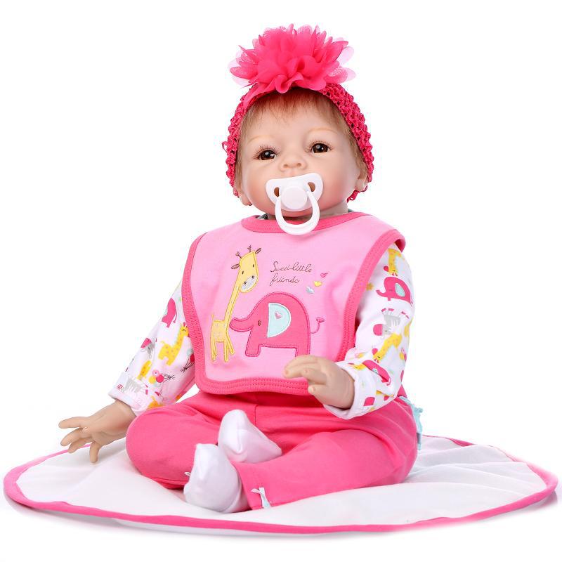 Realistic Silicone Baby Doll Toy for Kids