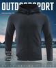 Men’s Quick-Dry Hooded Fleece Jacket for Running and Fitness