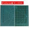 A3 PVC Leather Punching & Model Cutting Mat with Grid