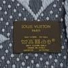 Great LOUIS VUITTON Scarf Escalp Logo Mania LV logo with fringe wool M75702 Used