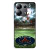 Phone Case - MANIACASE - Xiaomi Redmi Note 13 4G - TPU Silicone - PSG & Patterns; Benfica - Black