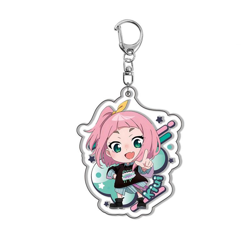 

Jellyfish Can t Swim In The Night Anime Keychain For Mero Seto Kim Anouk Kiui Watase Kano Yamanouchi JELEE 6 cm