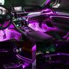 Purple LED Auto Car Interior Decor Atmosphere Wire Strip Light Lamp Accessories