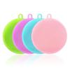 Multifunctional Silicone Brush Silicone Dishwashing Brush Decontamination Pot Bowl Cleaning Brush