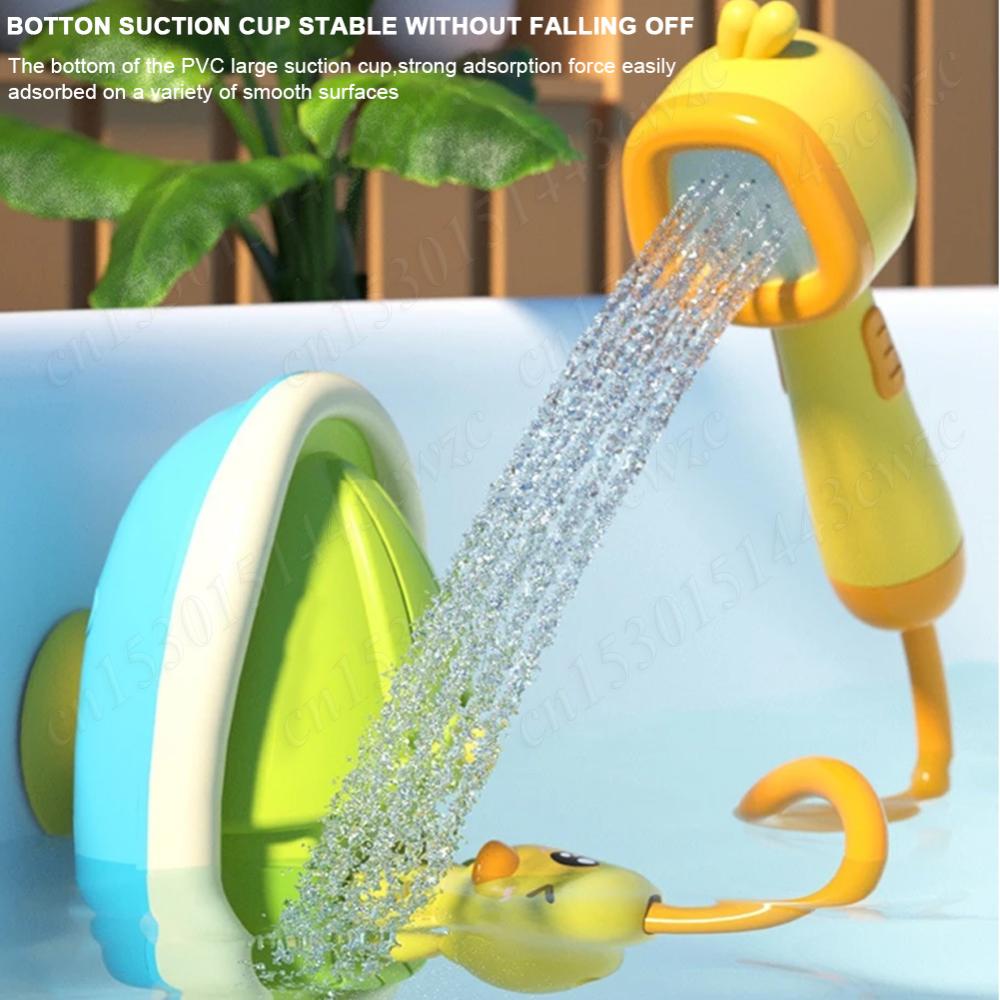 New Duck Bath Toys Water Spray Bathroom Bathing Toy for Toddlers Bathtub Water Spray Toy Bath Shower Tub Toys Bath Squirters