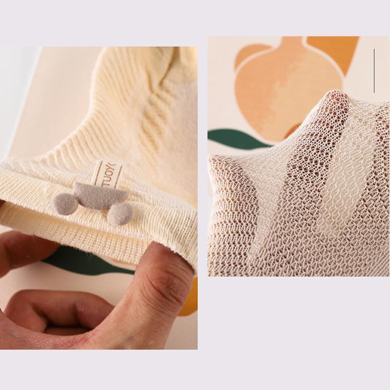 4Pcs/Lot Cute Summer Baby Girls Socks Mesh Breathable Infant Kids Princess Socks Cartoon Ear Newborn Toddler Boys Socks Kit 0-5Y