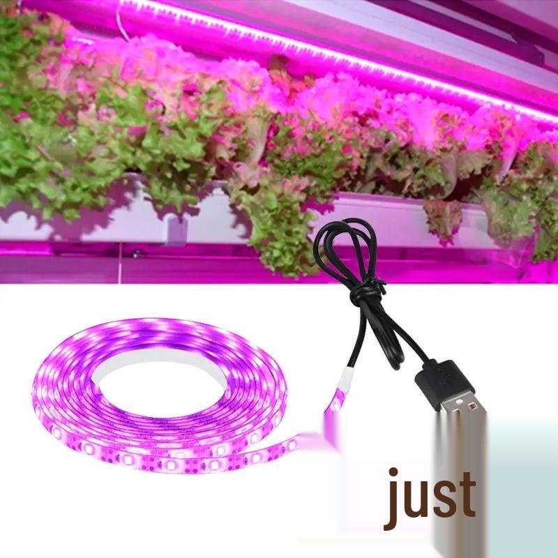 USB LED Grow Light Strip: Full Spectrum 5V 2835 for Vegetable and Flower Growth