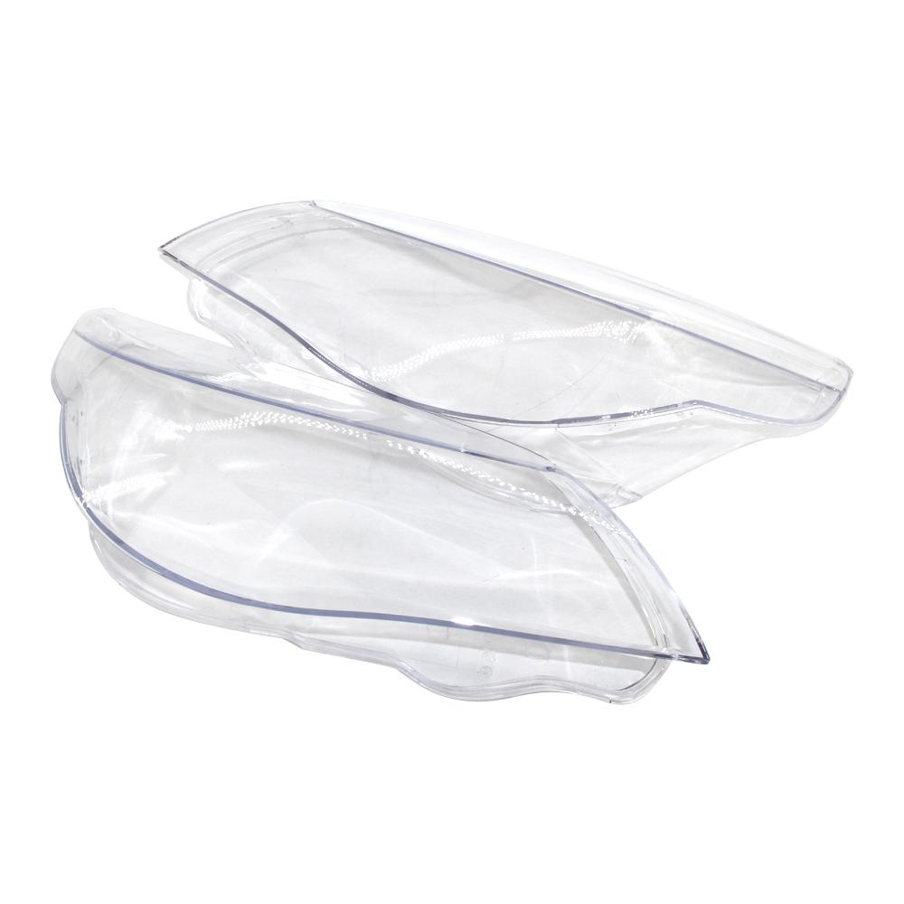 One Pair Headlight Clear Cover Front Headlamp Lens Fit for BMW E60 E61 525i 530i 545i 550i 2003-2010