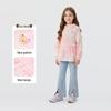 PawinPaw Girls' Cartoon Bear Hooded Jacket