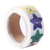 500pcs/roll Self-adhesive Colorful Glitter Star Stickers Teacher Encouragement Supply  School