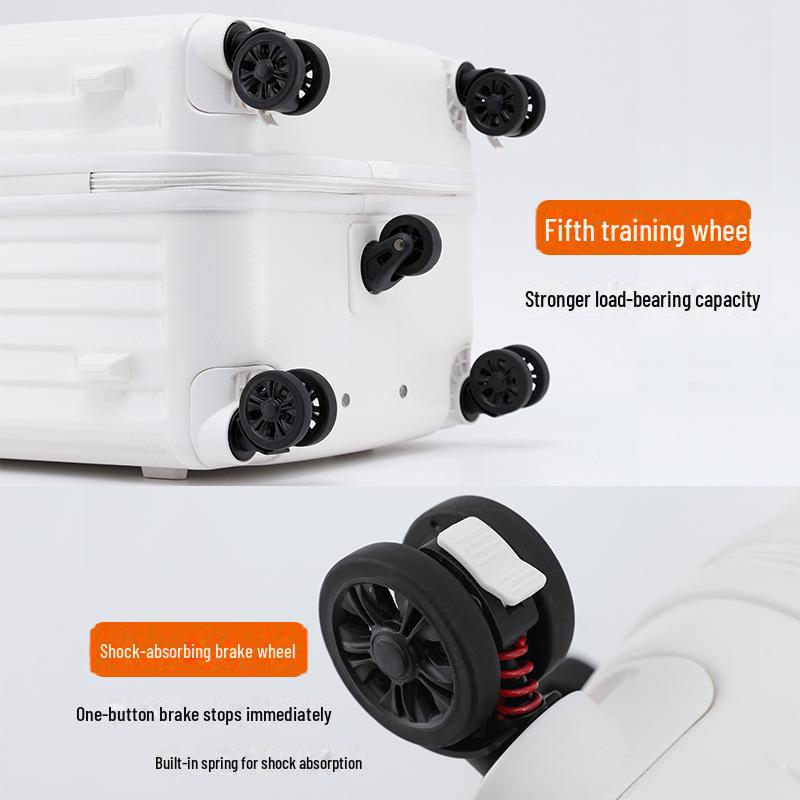 20-Inch Large Capacity Multi-Wheel Suitcase for Female Students