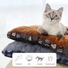 Couverture en flanelle douce pour animaux de compagnie, tapis de lit épais en polaire pour chiot, chien, chat, coussin de canapé, garde au chaud, couverture de couchage pour chats, tapis de maison