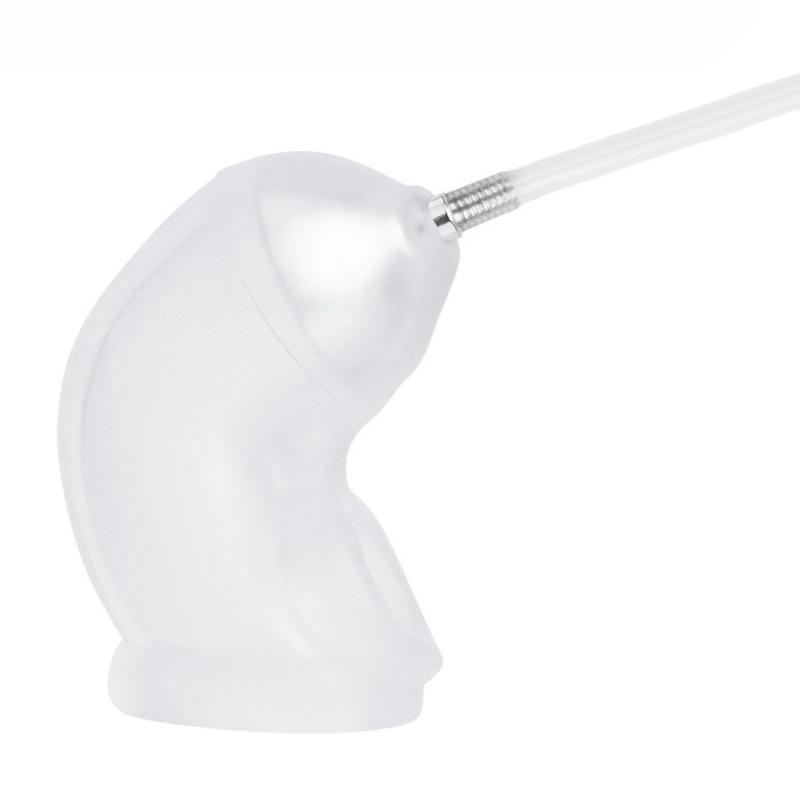 Small Size Anal Plug with Enema Function – Male Restraint Sleeve & SM Toy, Adult Intimate Product