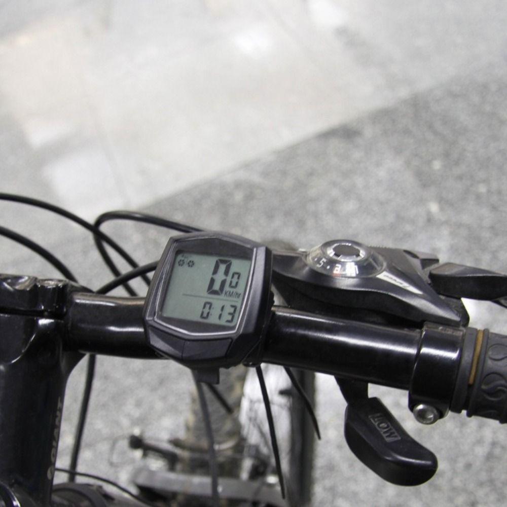 Waterproof Bicycle Cycling Computer LCD Display Digital Speedometer Bike Speedmeter  Mountain Bike