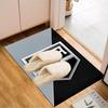 Los Angeles ice hockey  Floor Mat for Living Room, Game Rooms, Office, Bedroom, Office Floor Mat Playful Design, Christmas fan gifts