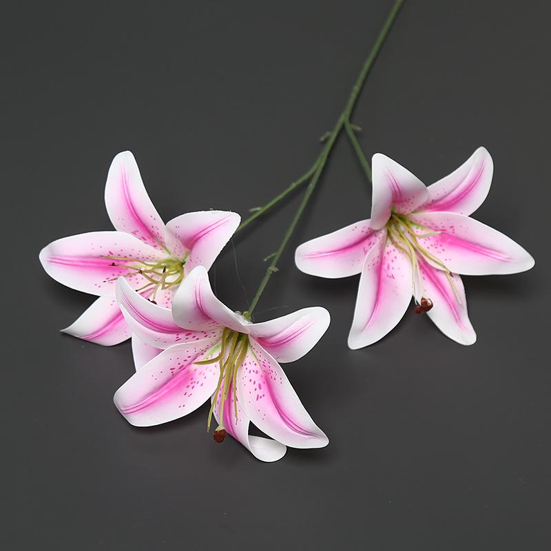 Hochzeitslilie Künstliche Blume 3D-Druck - Heimdekoration, Hotelornament, Schaufensterdekoration