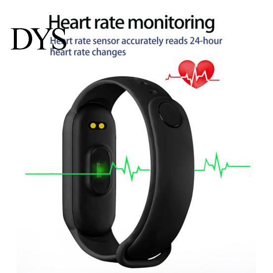 Smart Watch M7 IP67 Waterproof Activity Tracker Color Wristband Screen Heart Rate Monitor Sport for Men