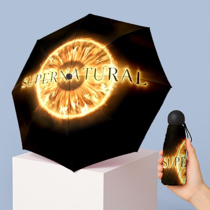 Supranatural (19) Umbrelă de exterior Perfectă pentru Plajă Călătorii Aventuri și Activități în aer liber pe tot parcursul anului