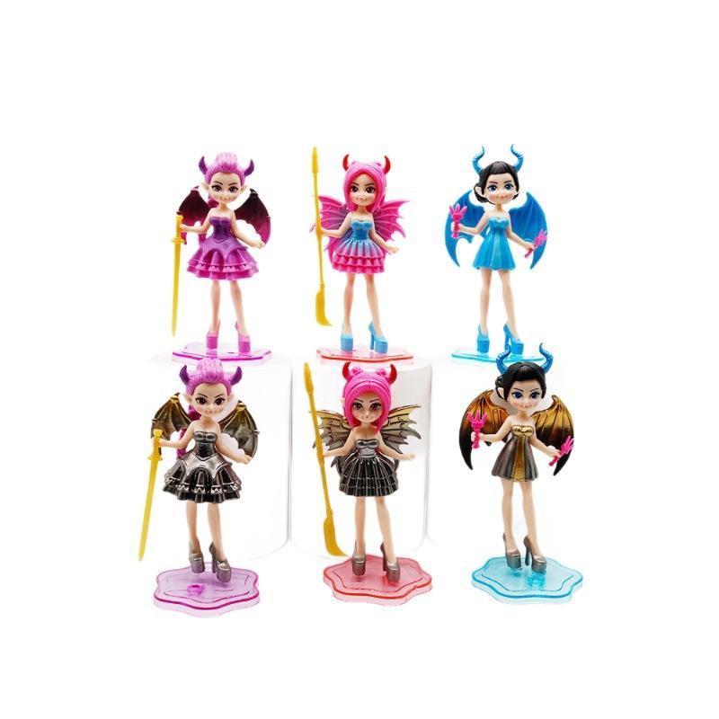 Explosive 4.5-inch Witch Hunter Girl Group Figure Star Ornament Surrounding Korean Game Dolls 6 Models