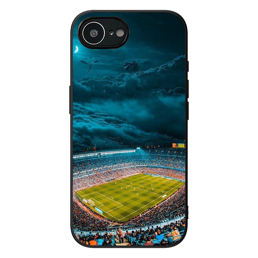 Soft Cover for Samsung Galaxy S22 S21 S20 FE Ultra Plus A35 A36 A55 A37 A33 A34 A57 Coque Phone Case Sunset Football Fans