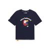 New Balance T Shirt Navy Blue Kids' (Unisex) T-Shirts 7ED21053 NV