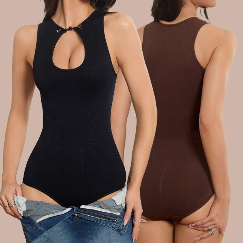 Butt Lifting Women's Shapewear Tummy Control Compression Jumpsuit Slim Fit Bodysuits  Girl