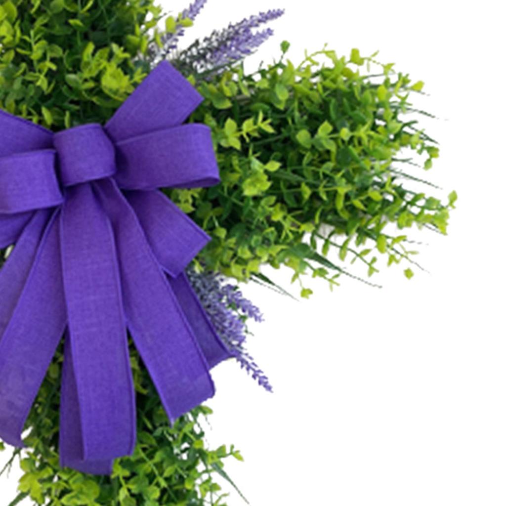 Easter Cross Wreath Pendant Window Garland Easter Teardrop Swag for Front Door Living Room