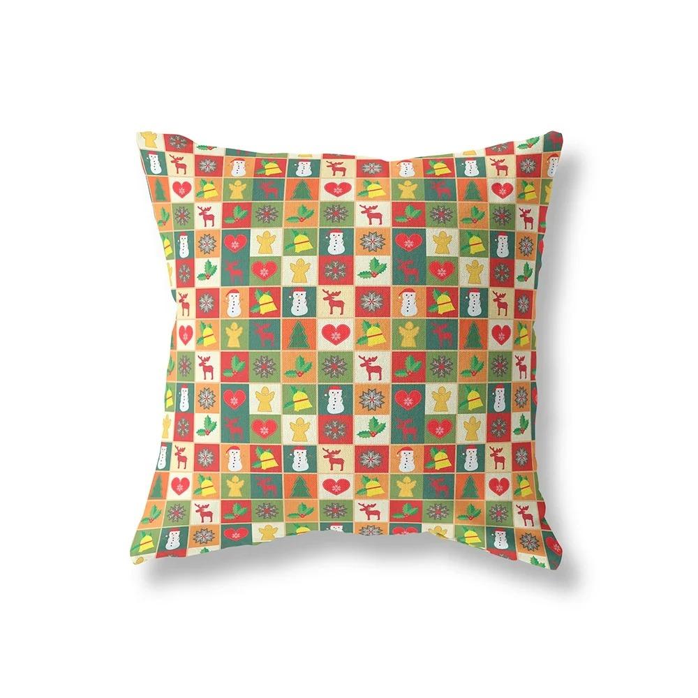 Home Decor Christmas Patterns Pillow Covers For Home Decor Pattern Cushion Cover Suitable For Sofa Bedroom Car Pillow Cover