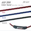 AXF Axef Color Band with Silicone Charm, AXF300 BLACK, Large (51cm), Silicone Necklace, AxisFirm, Core Strength, Blood Circulation Enhancer, Ifmic